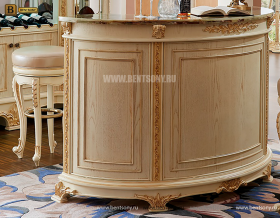 Барная стойка Белмонт-W (Классика, столешница мрамор) магазин Москва